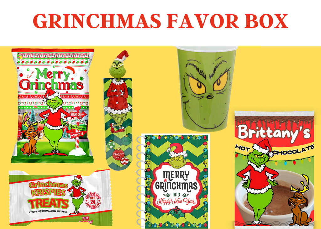 Grinchmas Favor Box