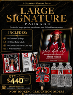 Large Signature Graduation Package