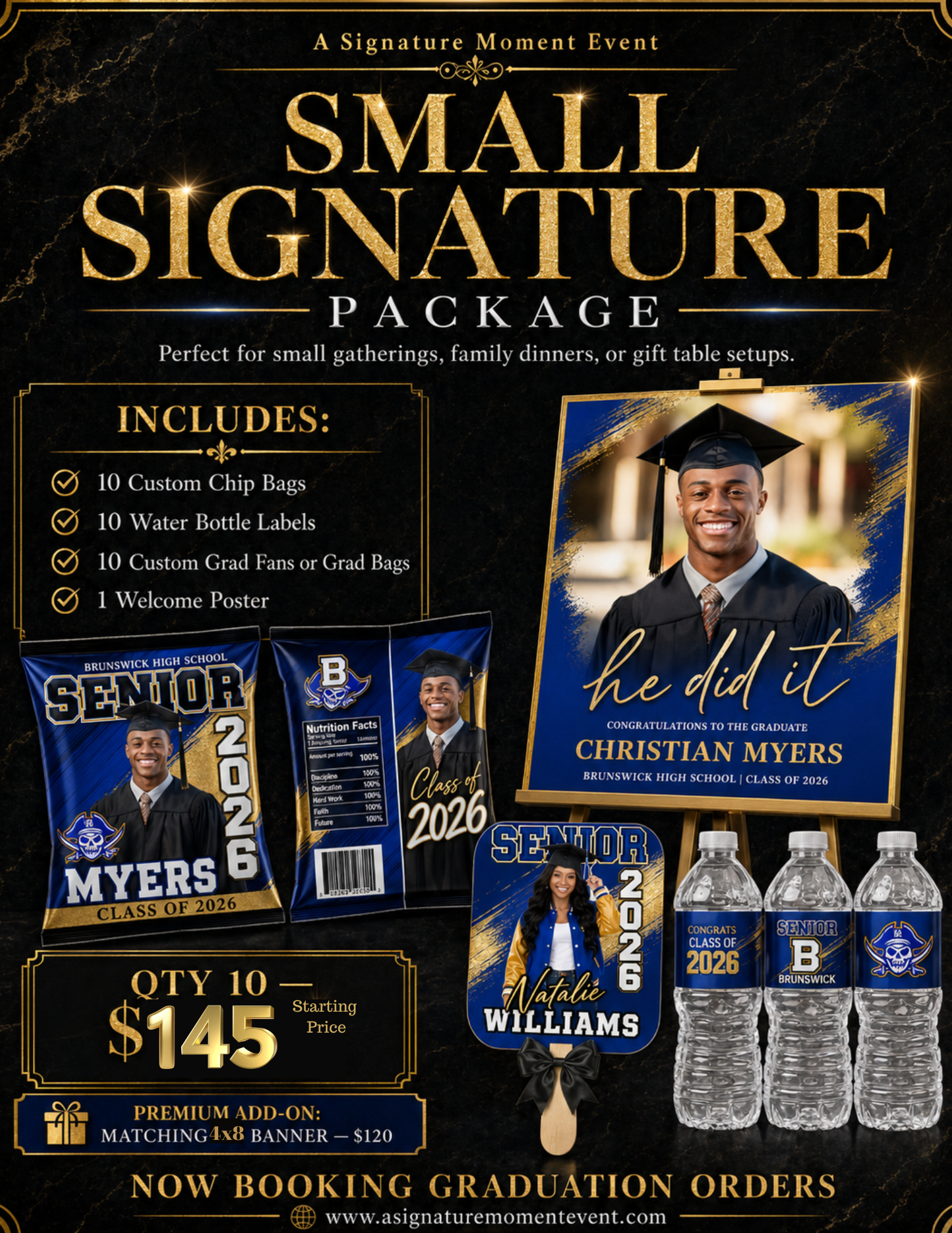 Small Signature Graduation Package – A Signature Moment Event