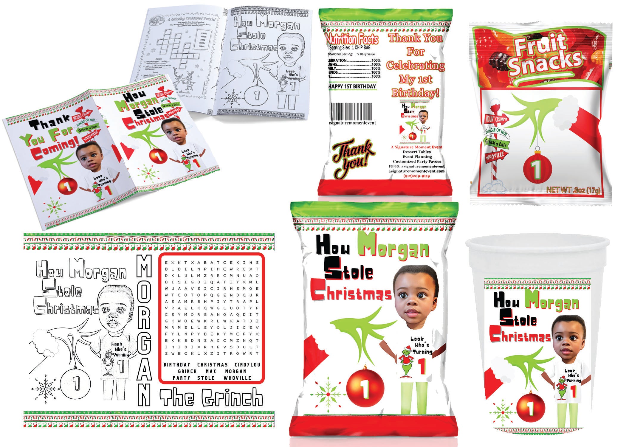 Signature Event Souvenirs (Favors) - Pick 5